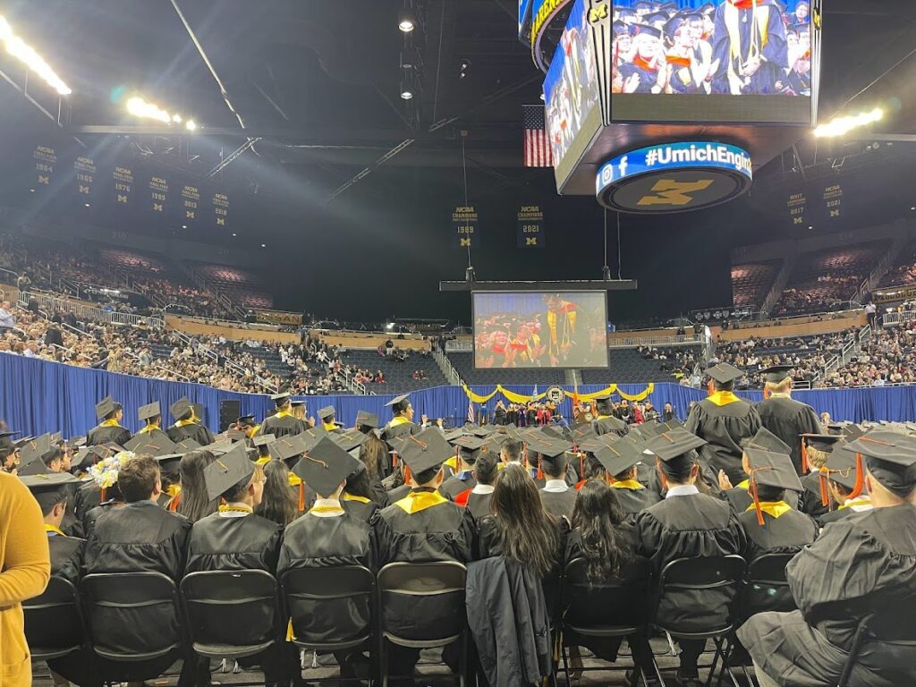 UMich Graduation April 2022 Vishnu Murthy Foundation