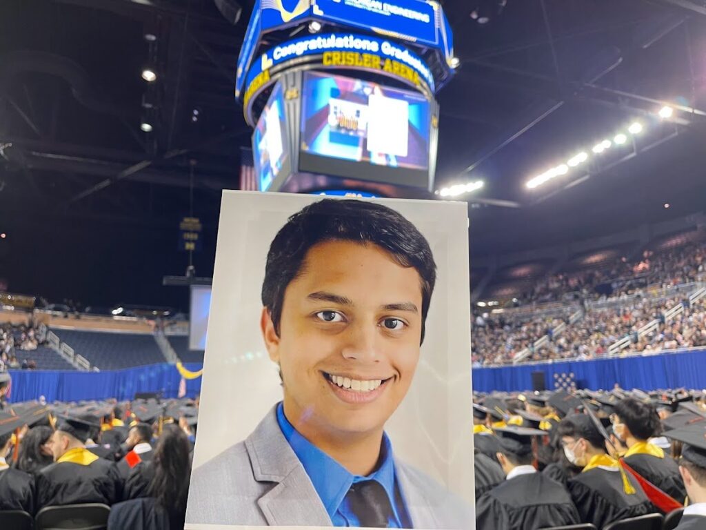 UMich Graduation April 2022 Vishnu Murthy Foundation
